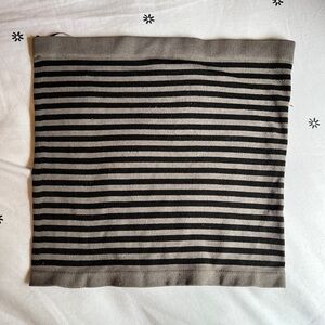 urban outfitters striped grey and black tube top
